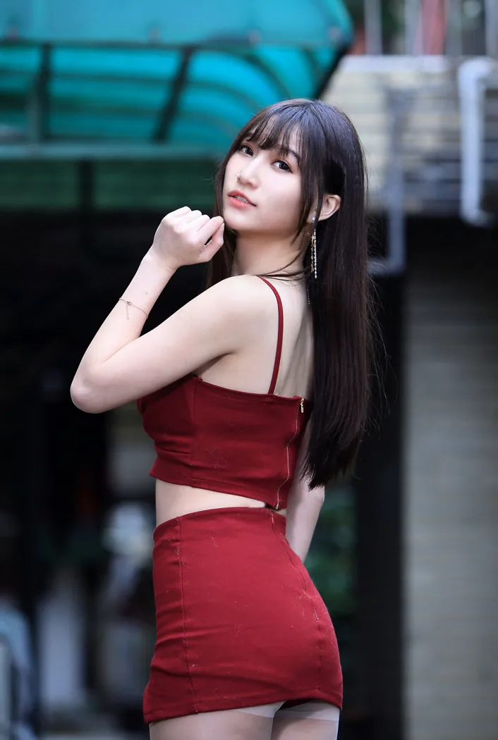 [Mzsock] NO.100 Zhang Yazhu tight skirt stockings high heels beautiful legs street photography#[64P]-60