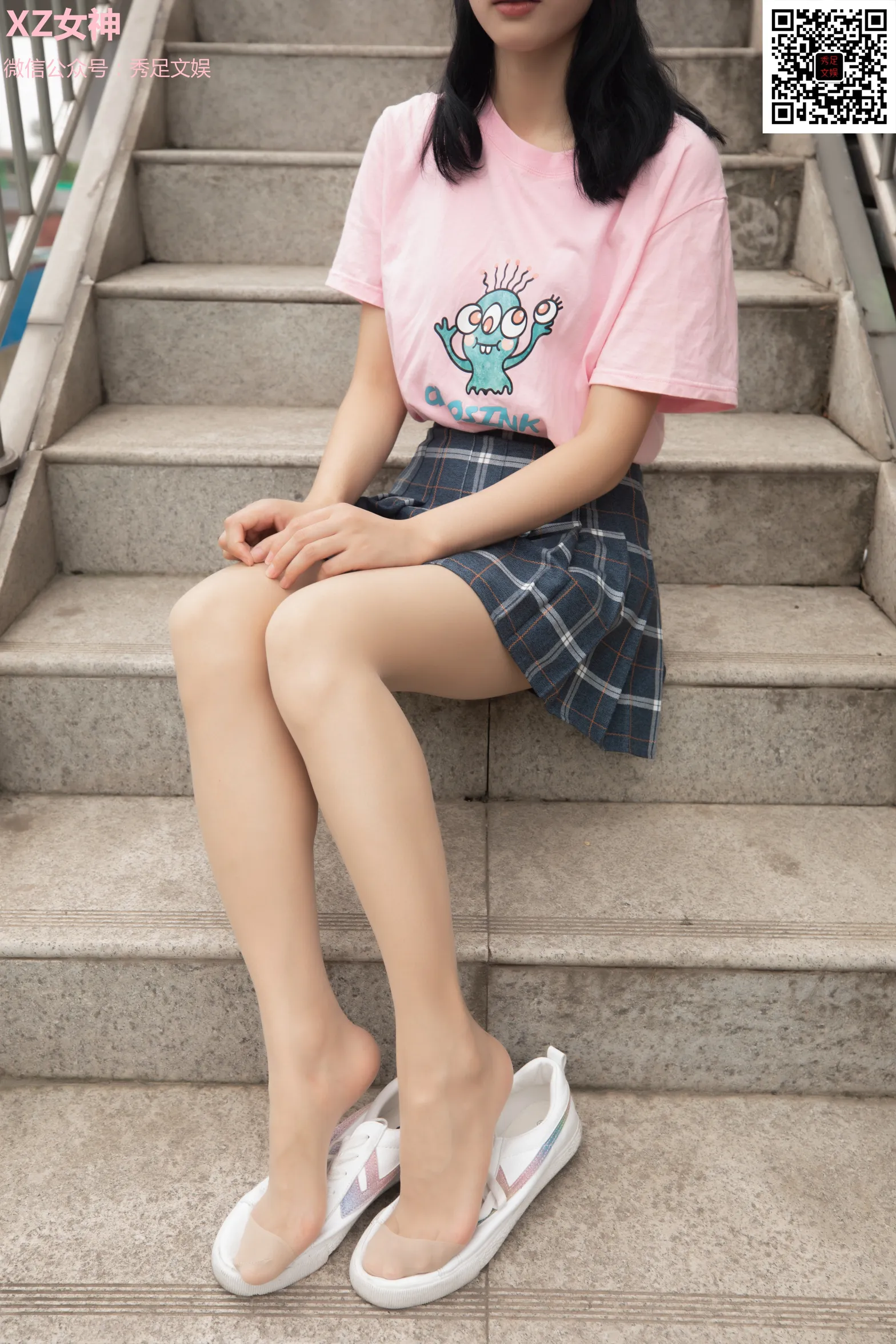 [Mzsock] NO.006 The youthful and invincible girl in pleated skirt street photography#[60P]-45